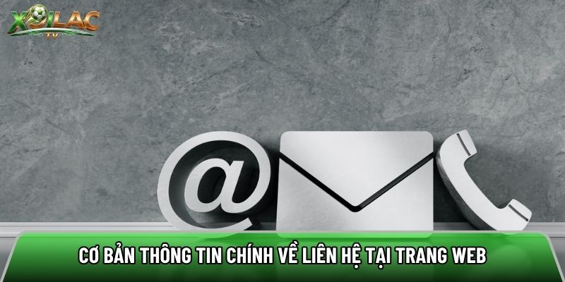 Thông tin chính về liên hệ tại trang web xem bóng đá