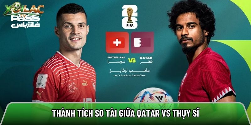 Thành tích so tài giữa Qatar vs Thụy Sĩ